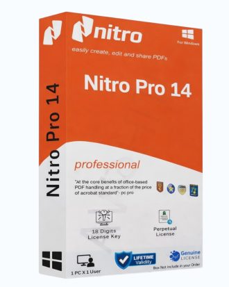 Nitro PDF Pro V14.31.0.10 Enterprise (Pdf Reader/ Editor) - Pre-Activated Permanent Activation