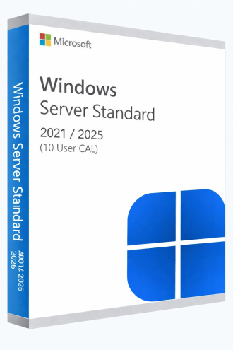 Windows Server 2021/2025 - ( 10 User CAL ) Lifetime License Key