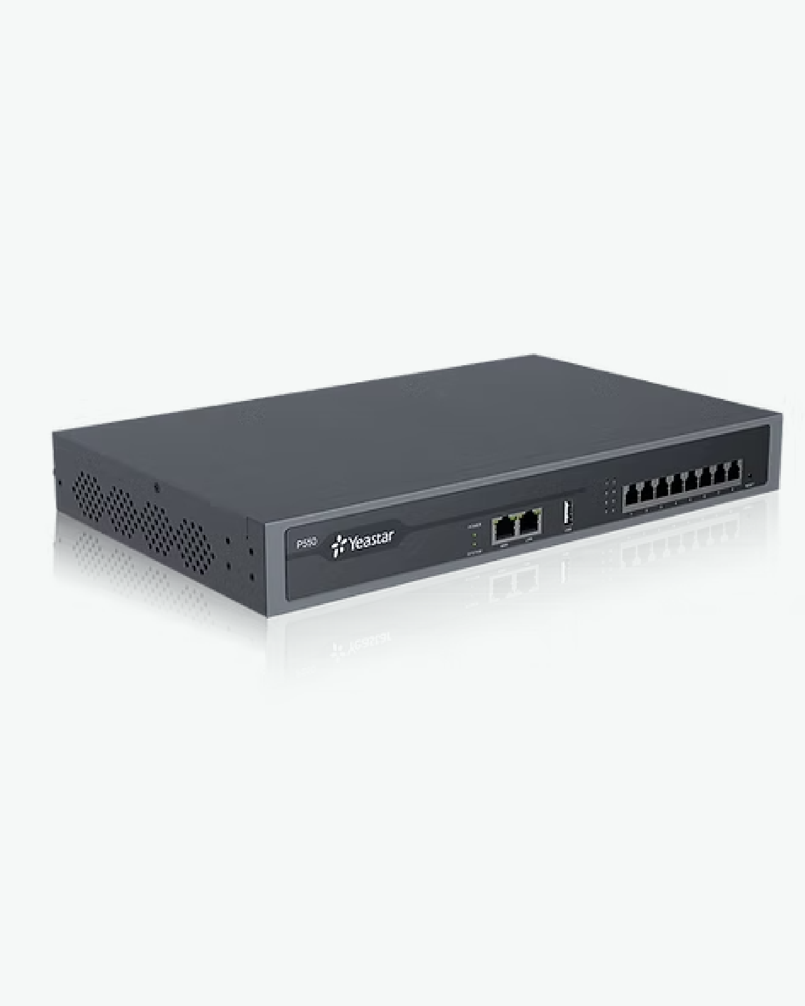 YEASTER-P550 - IP-PBX: Supports upto 50 SIP User Extensions, supports upto 25 Concurrent calls.