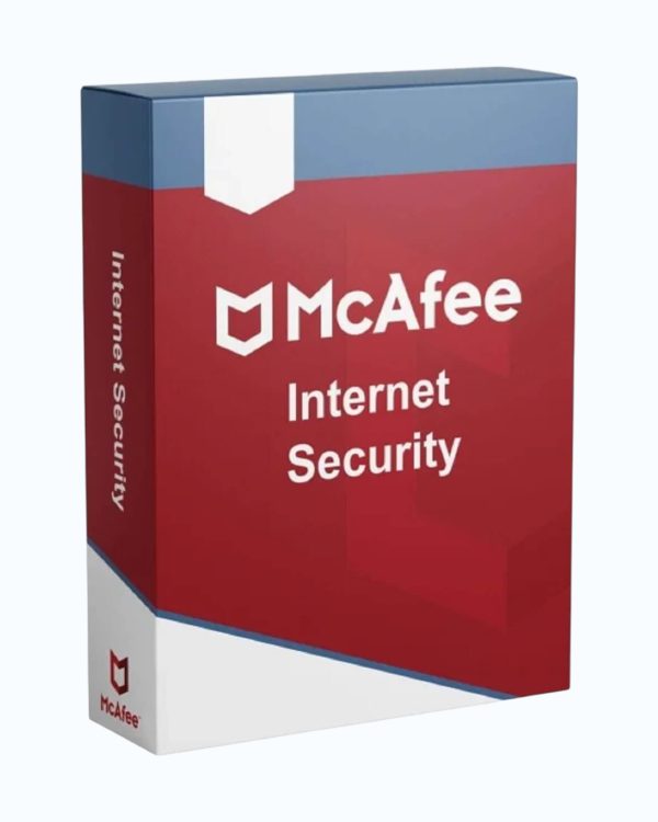 McAfee Internet Security (1 year, 1 device) Latest Version + Free Updates
