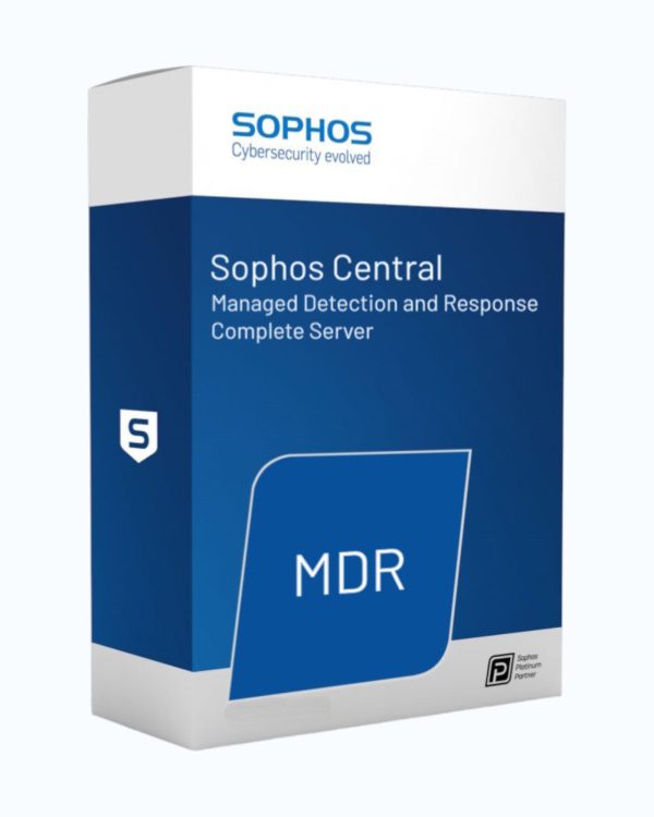 Sophos Central Managed Detection & Response Complete (1 - 9 Users) - 24 Months