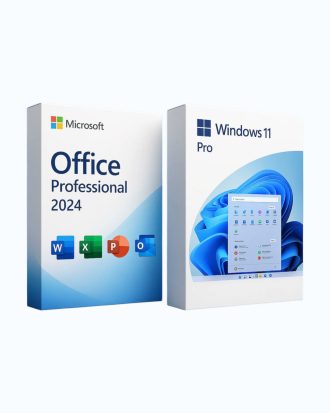 Microsoft Windows Office 2024 Pro + Windows 11 Pro Combo Pack, Lifetime License Key